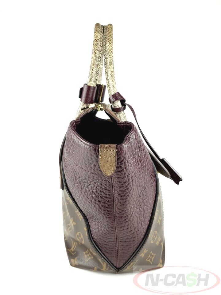 LOUIS VUITTON Majestueux Exotic MM Tote Bag_pawnshop2
