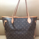LOUIS VUITTON Neverfull MM Pivoine Tote w Pouch_pawnshop1