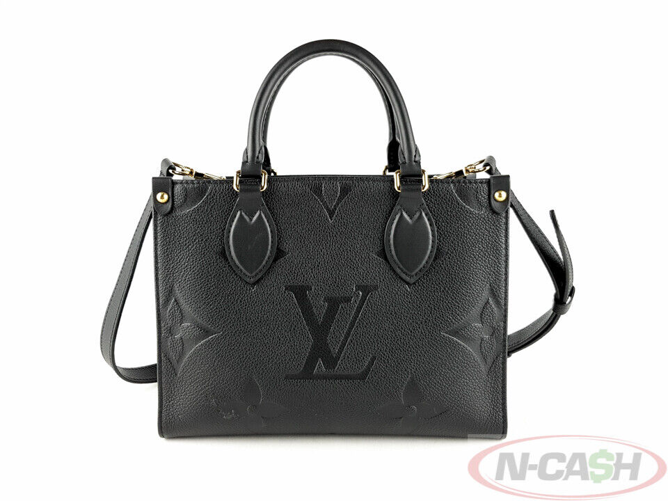 Louis Vuitton Ponthieu PM Monogram Noir Empreinte Leather Bag, Luxury, Bags  & Wallets on Carousell