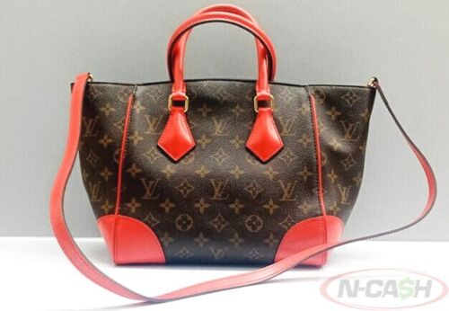 Louis Vuitton Red Phenix Monogram Canvas PM Tote Bag