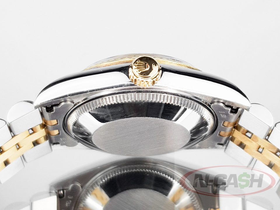 Rolex Datejust Two Tone White Roman Numeral Dial 31mm_pawnshop3