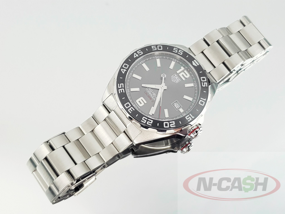 Tag heuer formula 1 calibre 5 white dial on sale