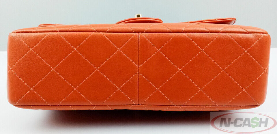 CHANEL Double Side Two Face Lambskin Leather Flap Bag_pawnshop3