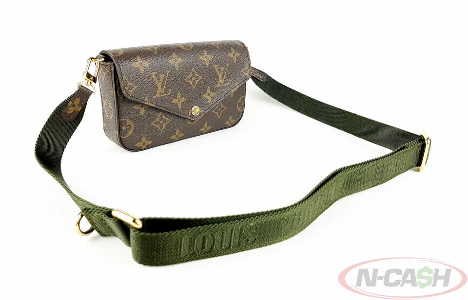 Louis Vuitton Monogram Canvas Felicie Strap & Go Crossbody Bag