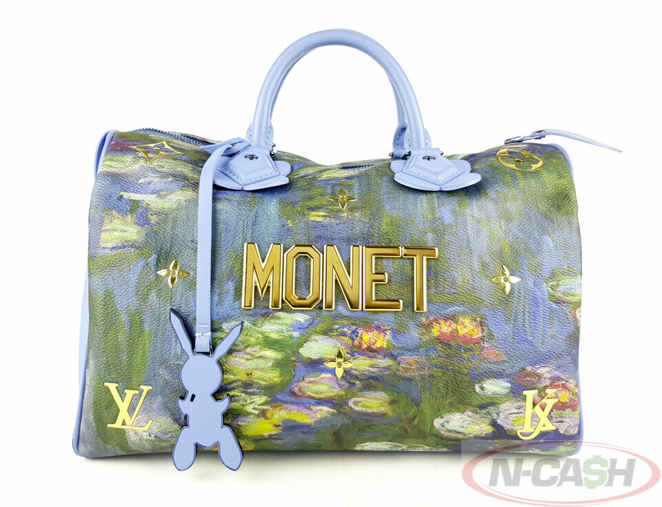 Louis Vuitton Speedy 30 MASTERS LVXKOONS MONET – Pursekelly – high