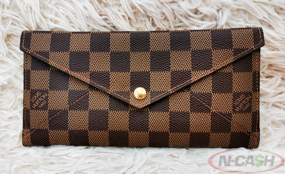 LOUIS VUITTON Origami Damier Ebene Long Wallet_pawnshop