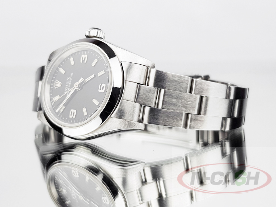 Rolex Oyster Perpetual Black Dial 26mm_pawnshop1