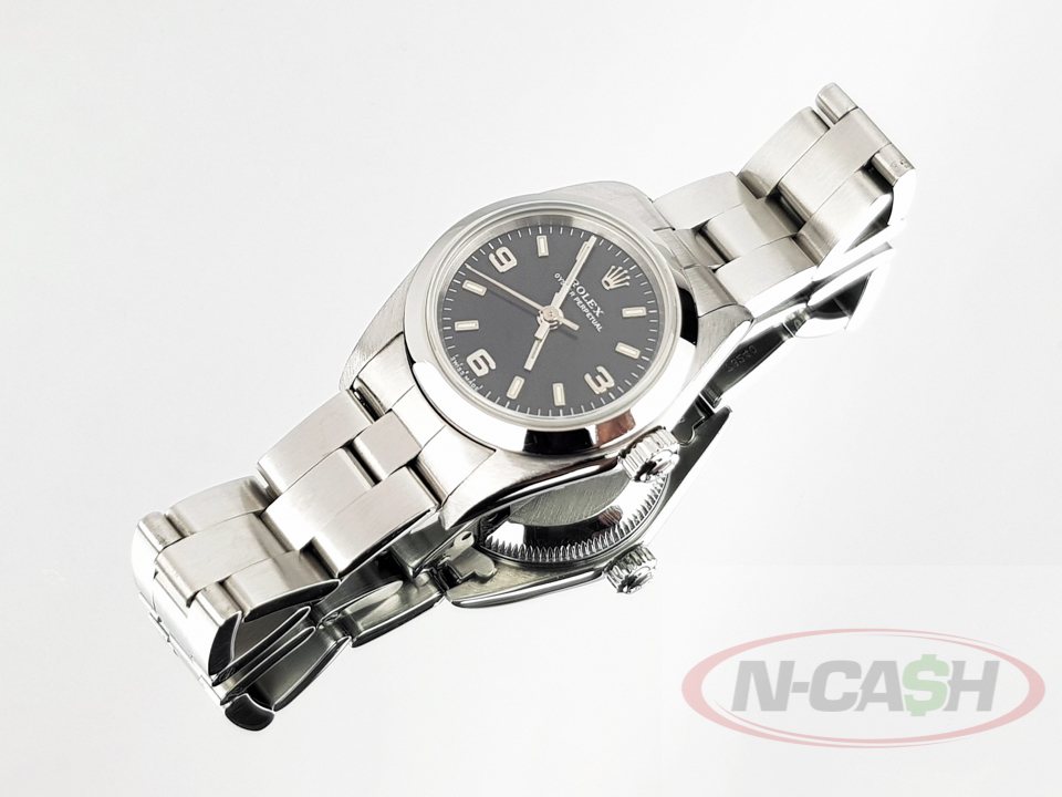 Rolex Oyster Perpetual Black Dial 26mm_pawnshop4
