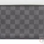LOUIS VUITTON Damier Graphite Zippy Organizer Wallet_pawnshop