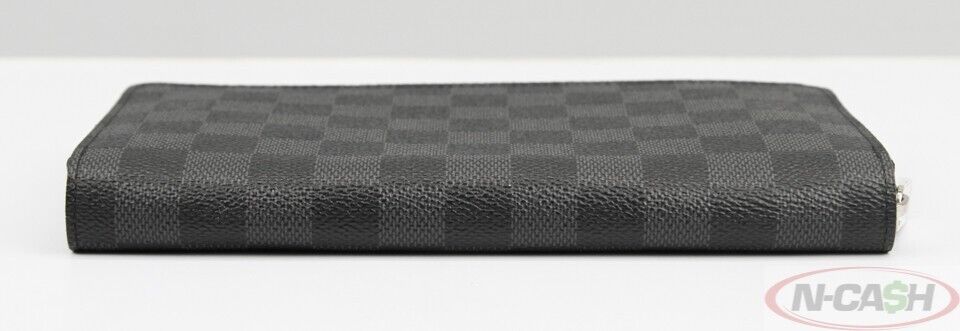 LOUIS VUITTON Damier Graphite Zippy Organizer Wallet_pawnshop2