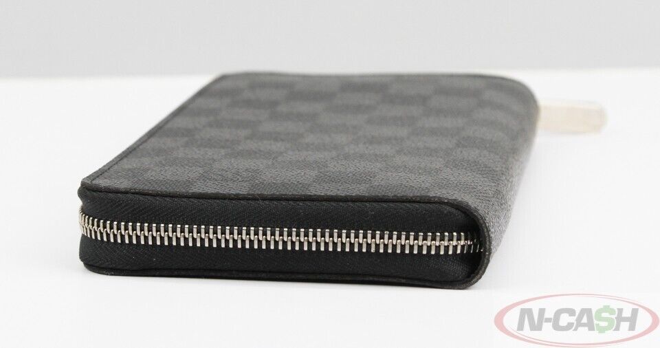 LOUIS VUITTON Damier Graphite Zippy Organizer Wallet_pawnshop3