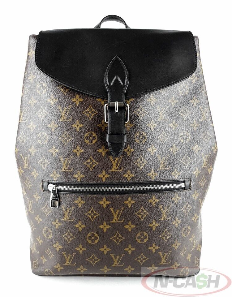 LOUIS VUITTON Macassar Monogram Canvas Palk Backpack_pawnshop