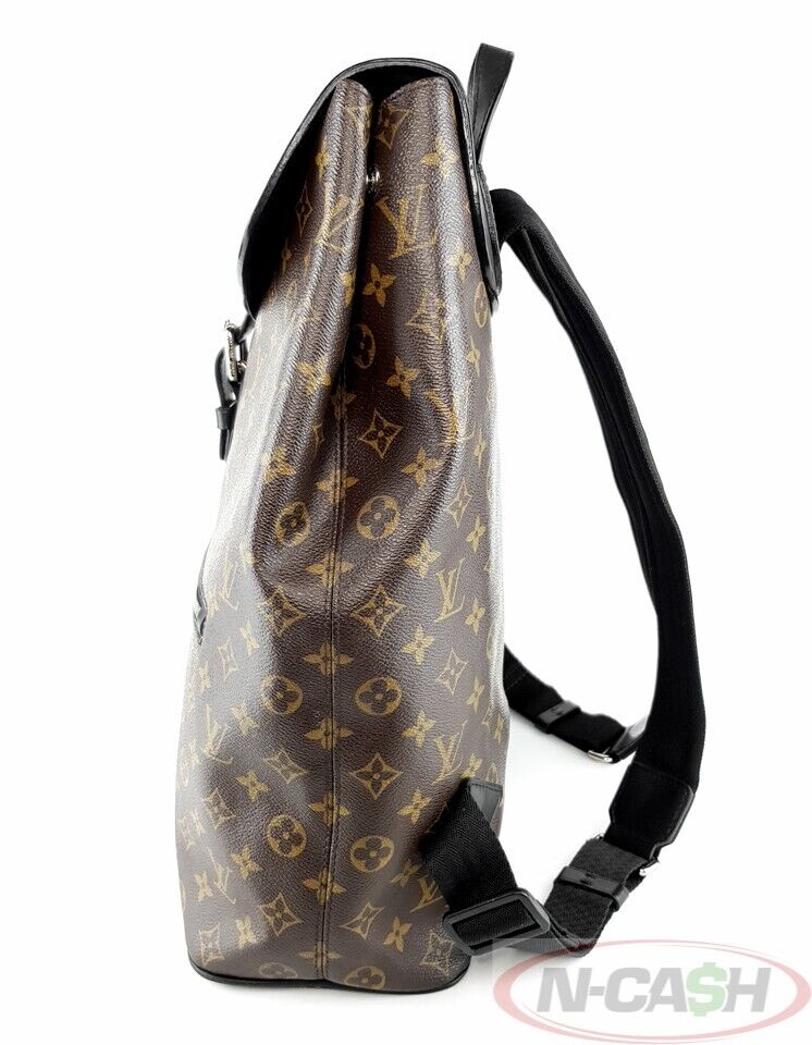 LOUIS VUITTON Macassar Monogram Canvas Palk Backpack_pawnshop2