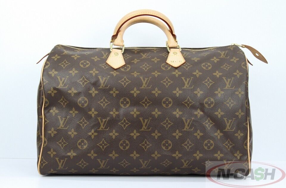 LOUIS VUITTON Speedy 40 Monogram Canvas Bag_pawnshop