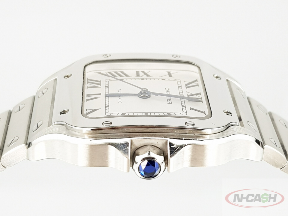 Cartier Santos De Cartier Medium Steel_pawnshop2