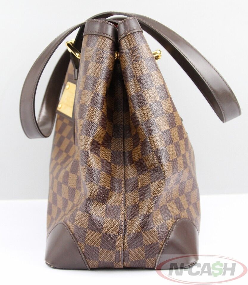 LOUIS VUITTON Hampstead Damier Ebene Canvas MM Bag_pawnshop2