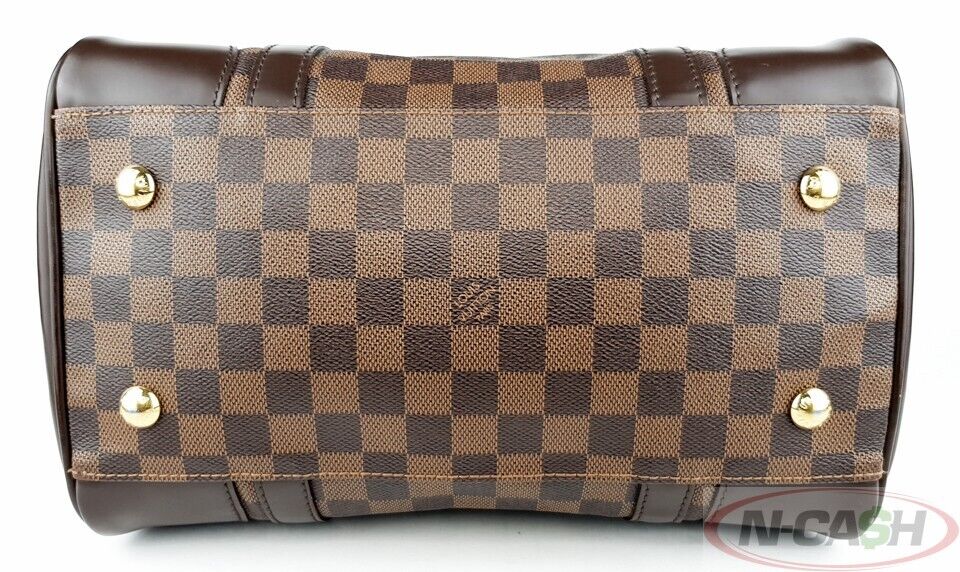 LOUIS VUITTON Berkeley Damier Ebene Canvas Bag_pawnshop3