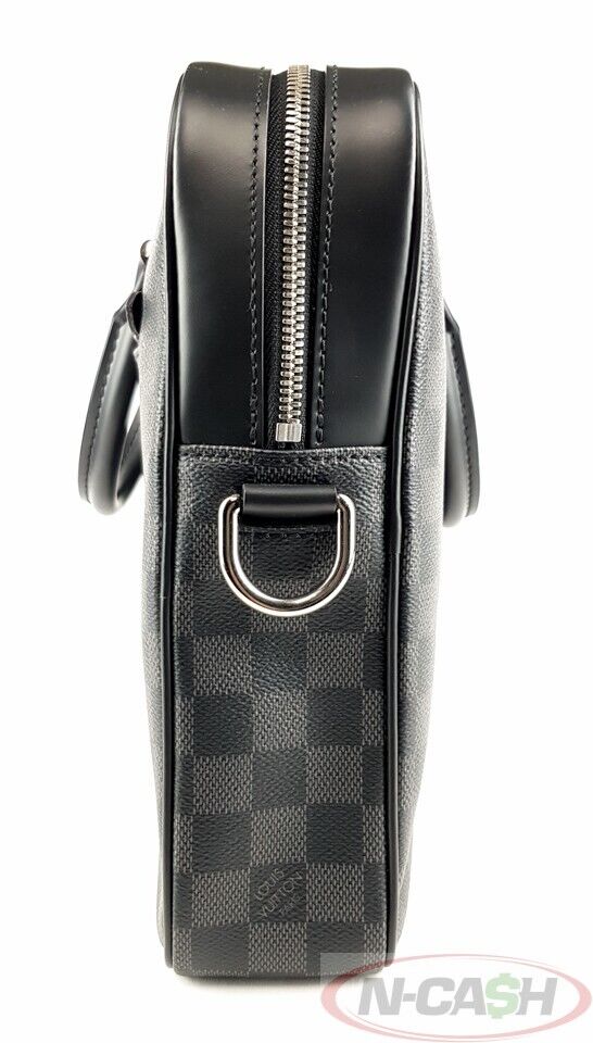LOUIS VUITTON Damier Graphite MM Porte Document Business Bag_pawnshop2