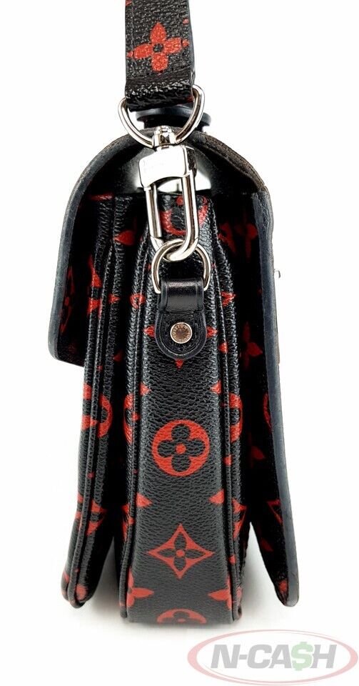 LOUIS VUITTON Ltd Ed Pochette Metis Infrarouge Bag_pawnshop2