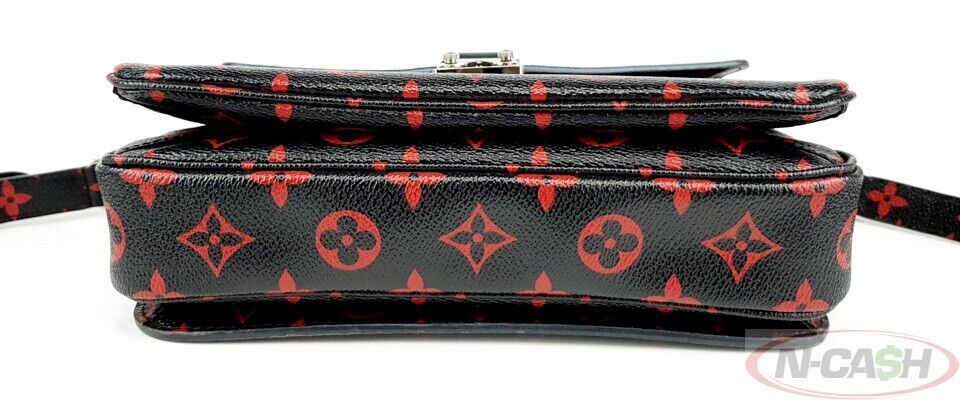 LOUIS VUITTON Ltd Ed Pochette Metis Infrarouge Bag_pawnshop3