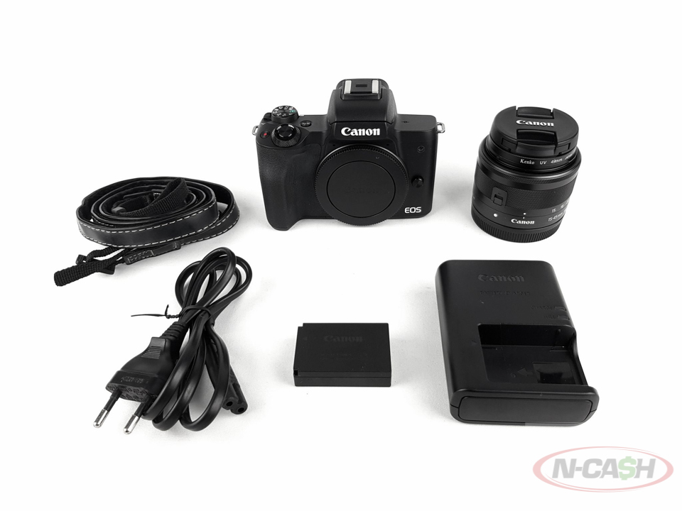 Canon EOS M50 Mirrorless 4K Camera 15-45 Kit_pawnshop3