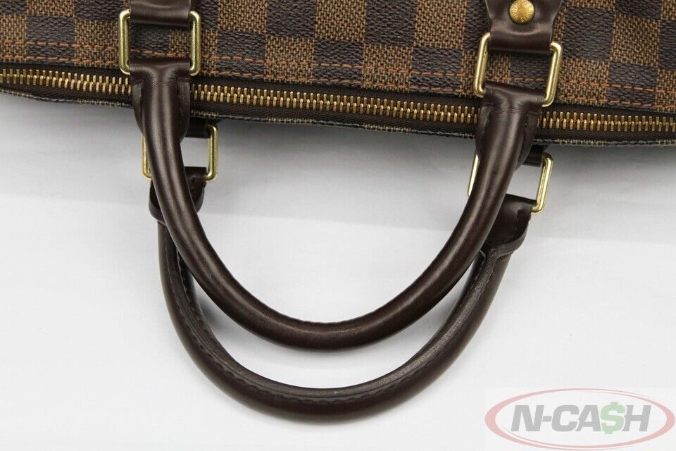 LOUIS VUITTON Speedy 30 Damier Ebene Canvas Bag_pawnshop3