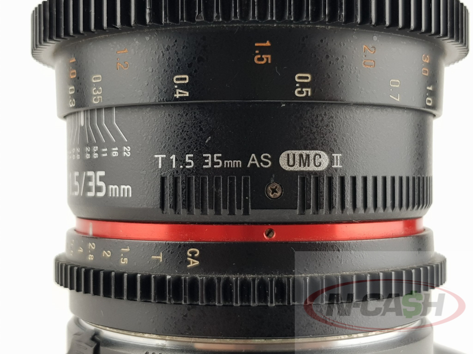 Samyang 35mm T1.5 AS UMC II Lens Canon Mount_pawnshop1