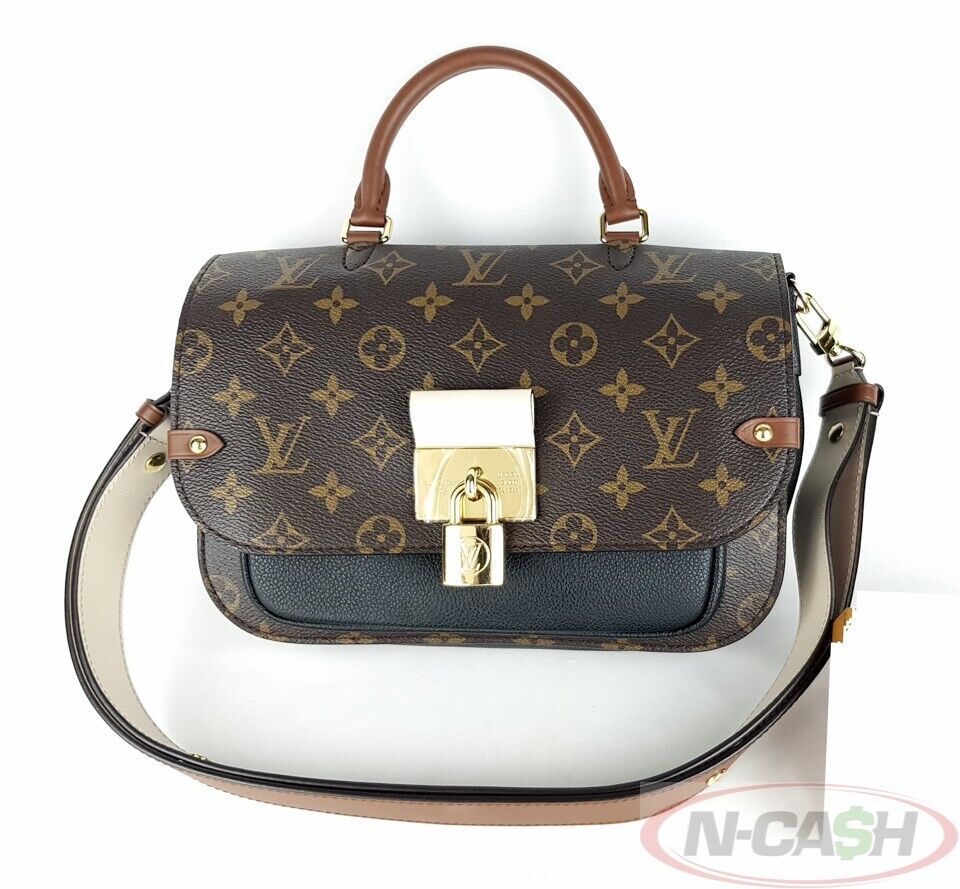LOUIS VUITTON Black Vaugirard Monogram Canvas Bag_pawnshop