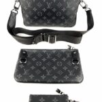 LOUIS VUITTON Monogram Eclipse Reverse Trio Messenger Bag_pawnshop1