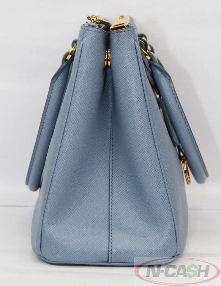 PRADA Light Blue Saffiano Lux Small Galleria Bag_pawnshop2