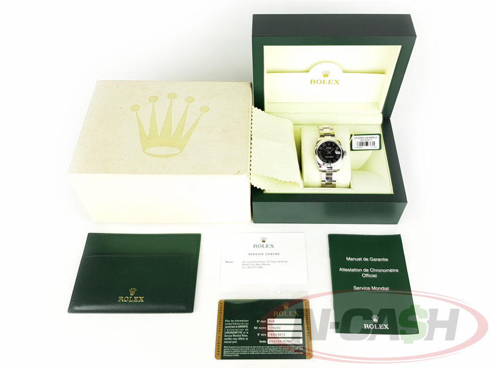 Rolex Datejust 31 Black Dial_pawnshop3