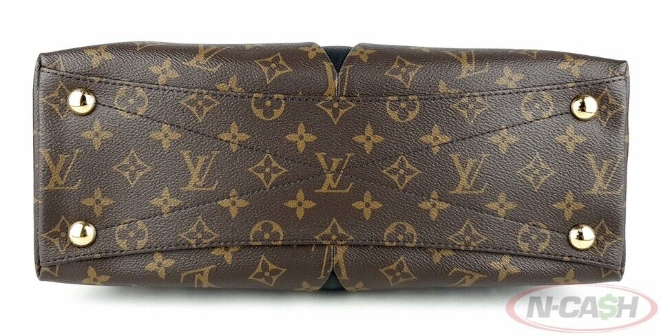 Louis Vuitton Black Monogram Canvas MM V Tote Bag_pawnshop3