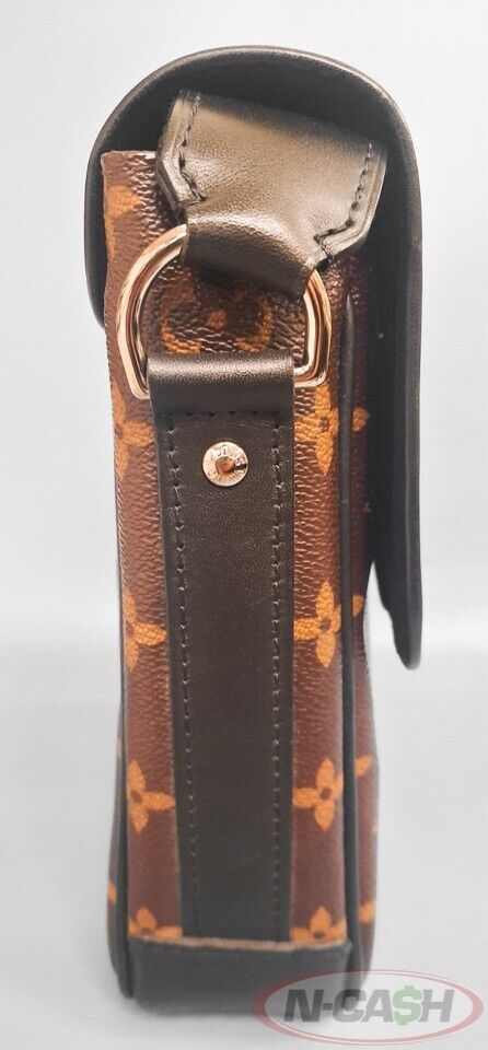 LOUIS VUITTON Macassar Bass Monogram Canvas PM Messenger Bag_pawnshop2