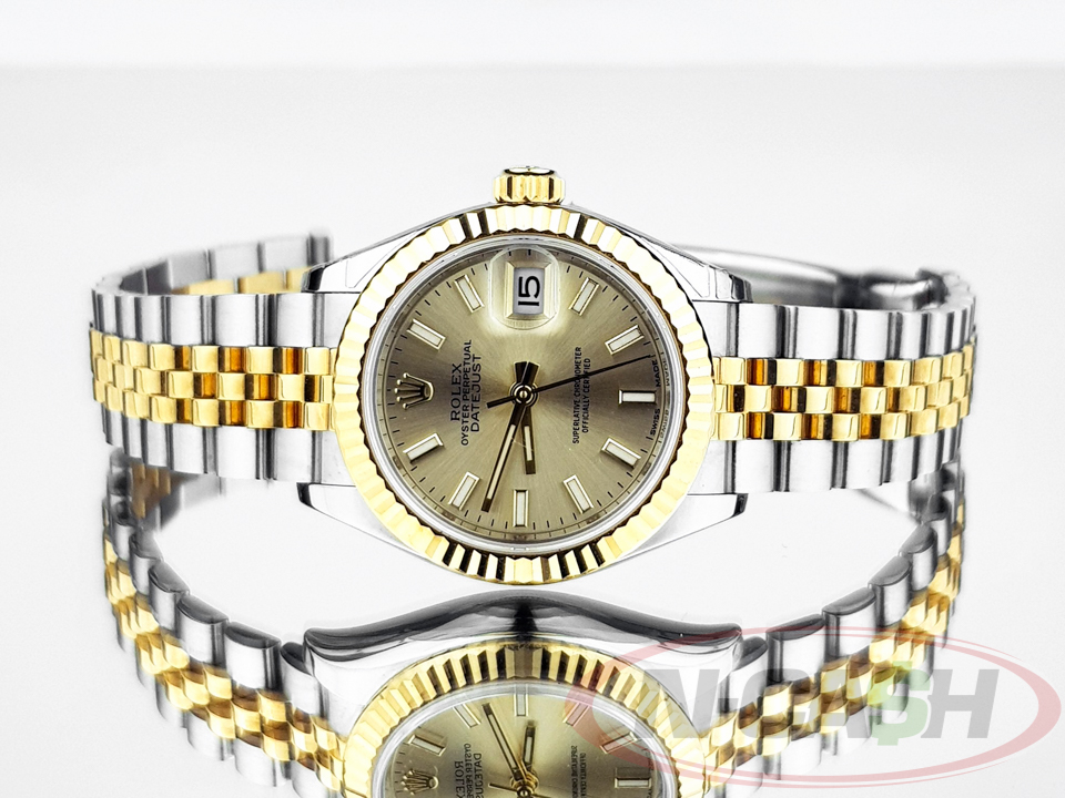 Rolex Lady Datejust 28 Steel Gold_pawnshop