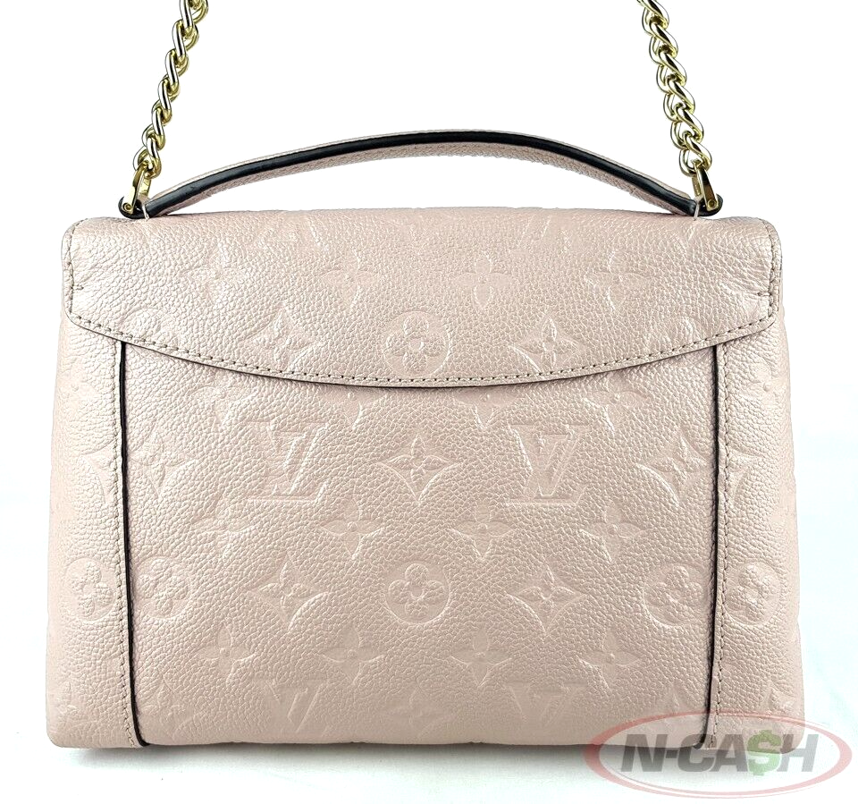 LOUIS VUITTON Blanche BB Rose Poudre Monogram Empreinte Bag_pawnshop1