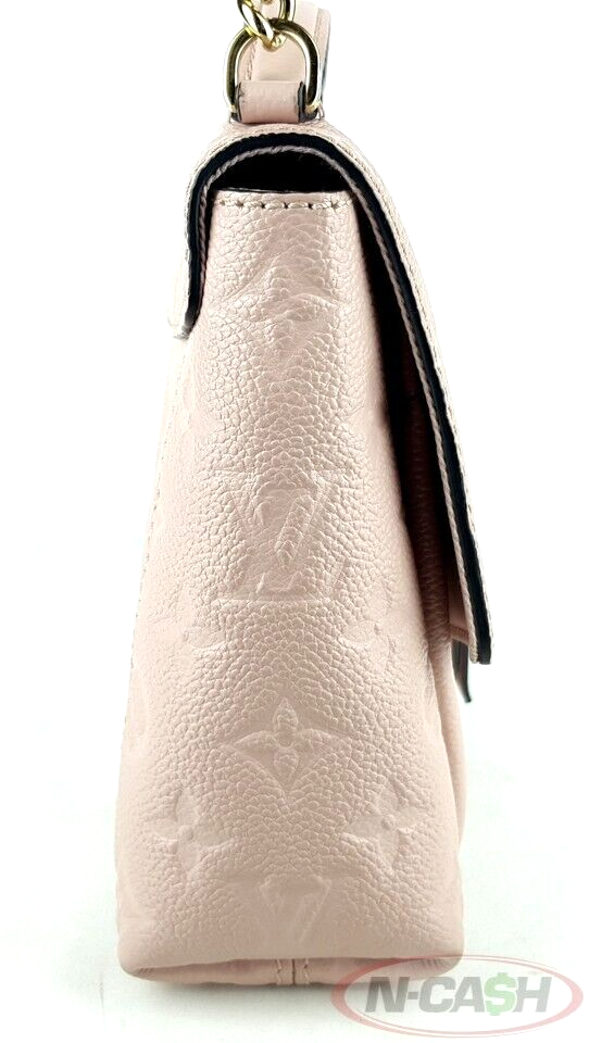 LOUIS VUITTON Blanche BB Rose Poudre Monogram Empreinte Bag_pawnshop2