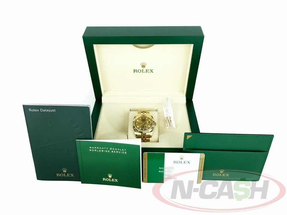 Rolex Datejust 36 Super Jubilee 18K Solid Gold_pawnshop3