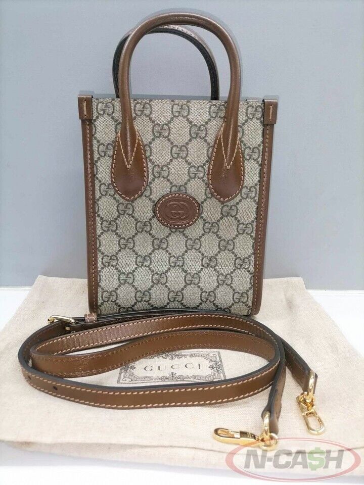 Gucci Interlocking G Mini Tote Bag NCash