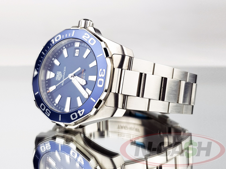 Tag Heuer Aquaracer Blue Dial WAY111c_pawnshop1