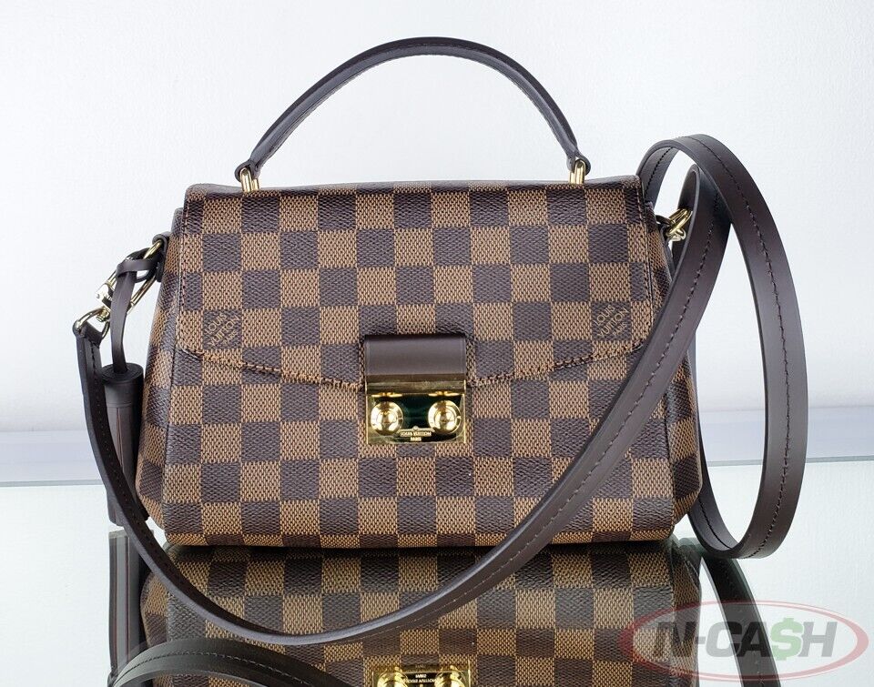 Louis Vuitton Croisette Damier Ebene Canvas Bag N Cash