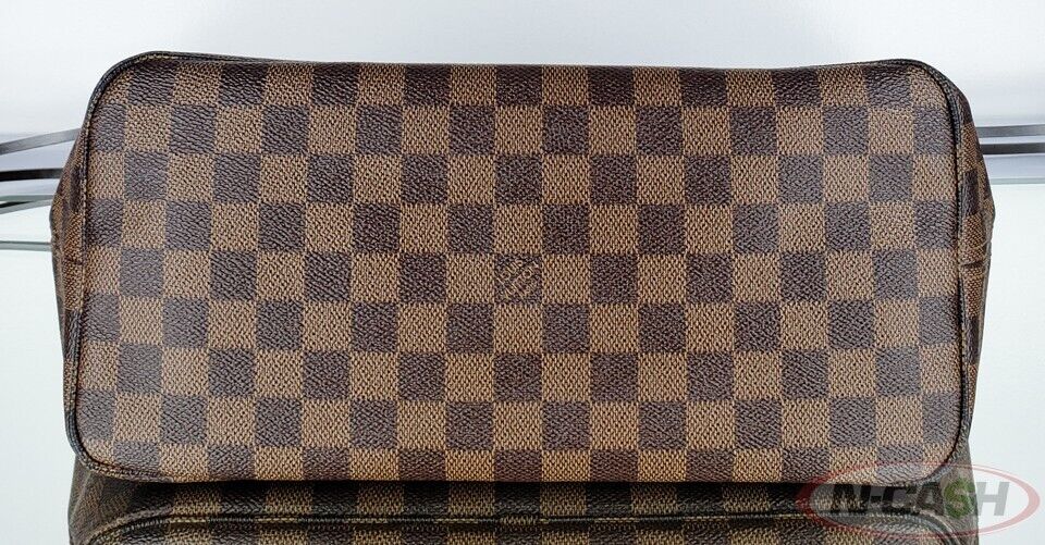 LOUIS VUITTON Neverfull Damier Ebene Canvas MM Tote Bag_pawnshop3