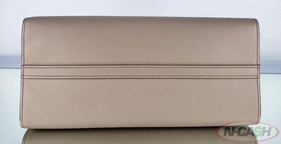 PRADA Borsa Monochrome Saffiano Cuir Leather Bag_pawnshop3