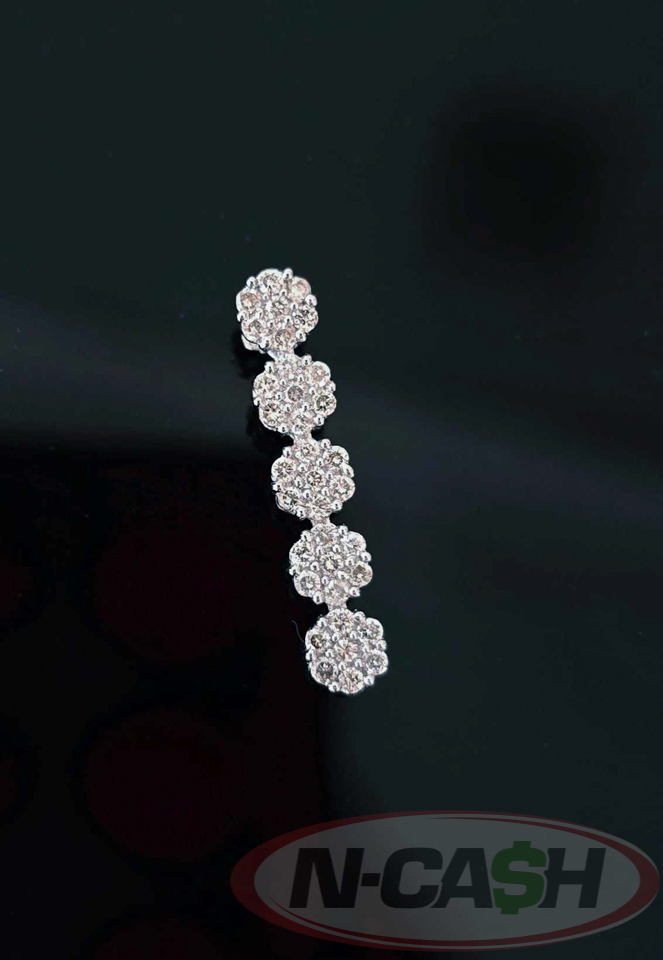 Diamond Journey Pendant in White Gold_pawnshop2