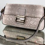 Fendi Baguette 1997 Pink lizard leather Re-Edition bag_pawnshop2