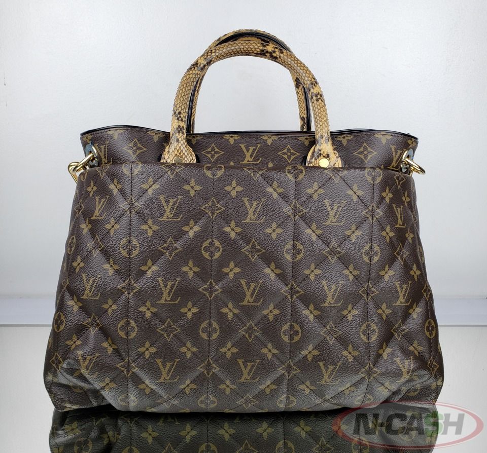 Louis Vuitton Ltd Ed. Etoile Monogram Canvas Exotique Tote GM Bag_pawnshop1