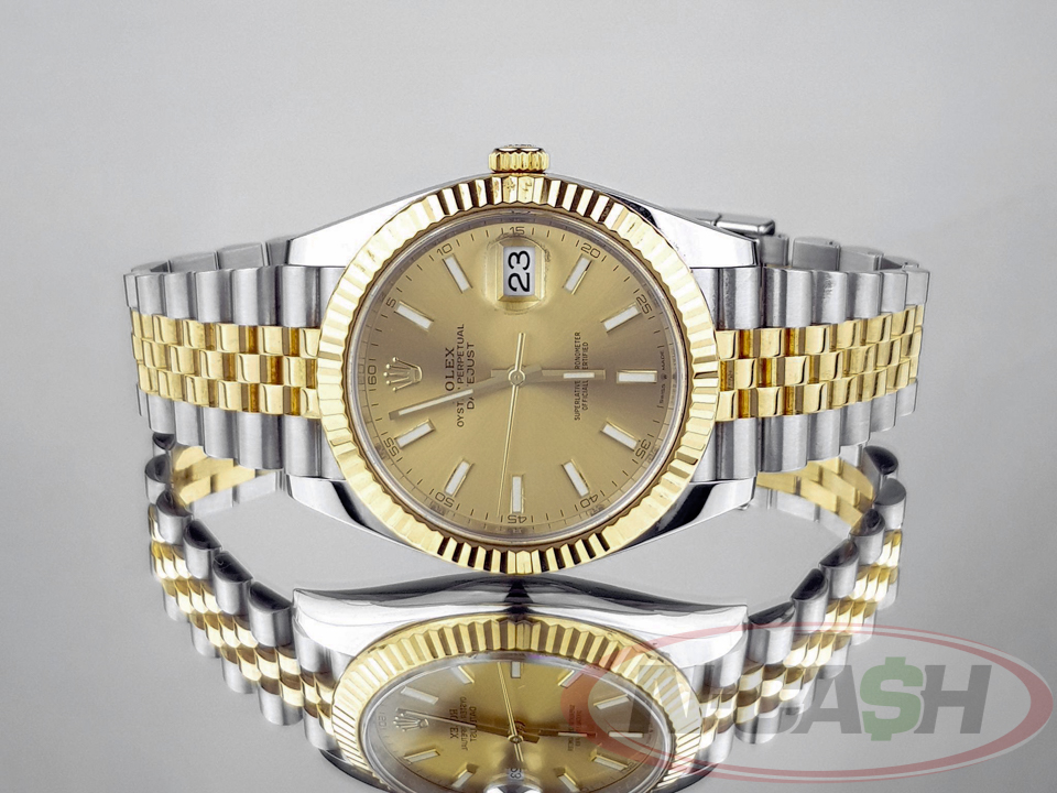 Rolex Datejust 41 Steel and Gold_pawnshop
