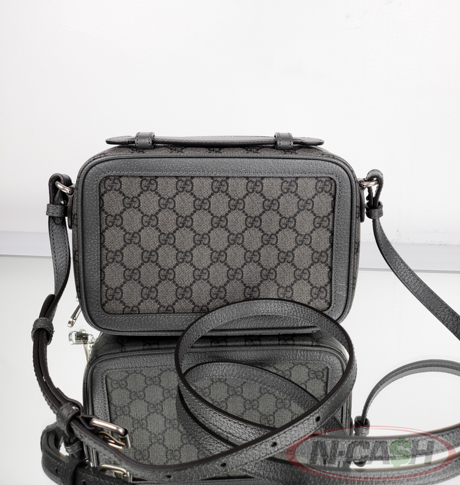 Gucci GG Supreme Monogram Ophidia Top Handle Shoulder Bag_pawnshop3
