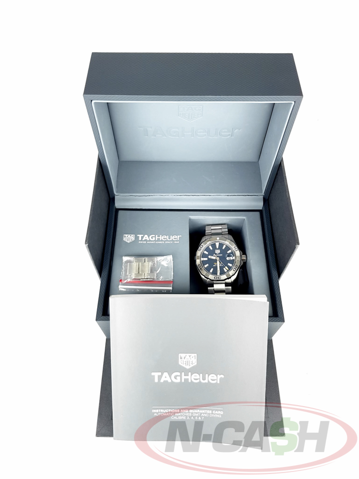 Tag Heuer Aquaracer Calibre 5 Blue Dial_pawnshop3