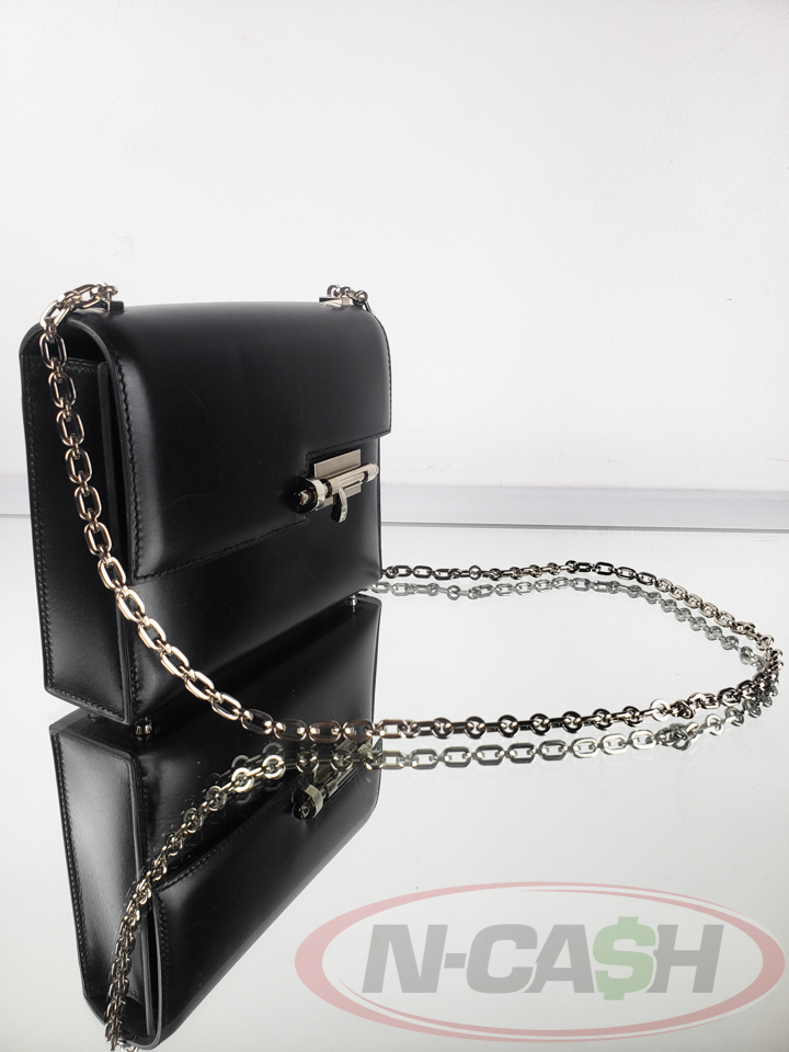 Hermes Mini Verrou Chaine Mini Black Tadelak_pawnshop3