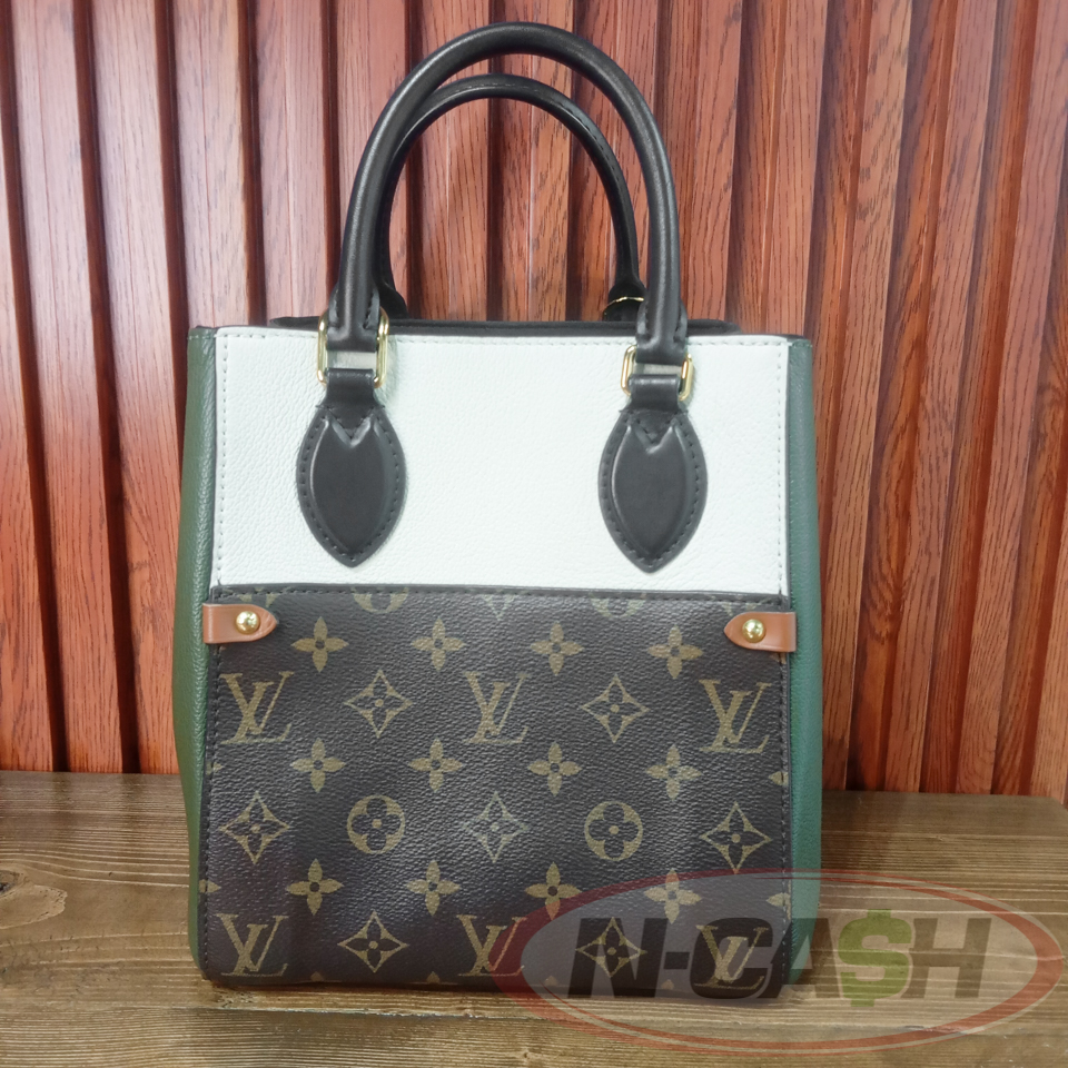 Louis Vuitton Tricolor Fold Tote PM_pawnshop1